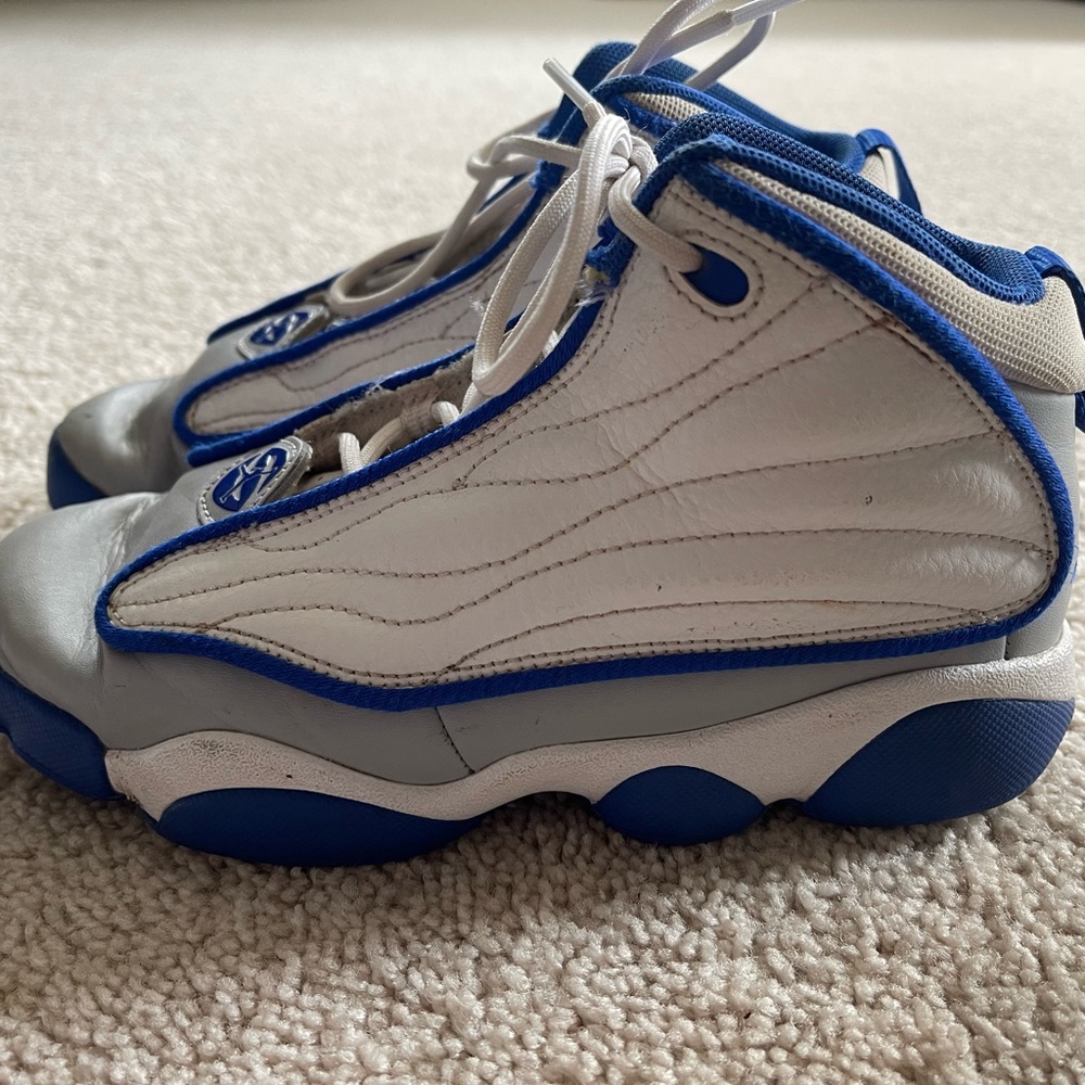 Jordan Pro Strong Sneakers White/Racer Blue/Grey DC7909- 104